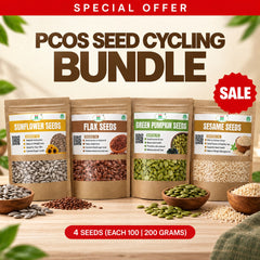 PCOS Seed Cycling Four Seeds Package