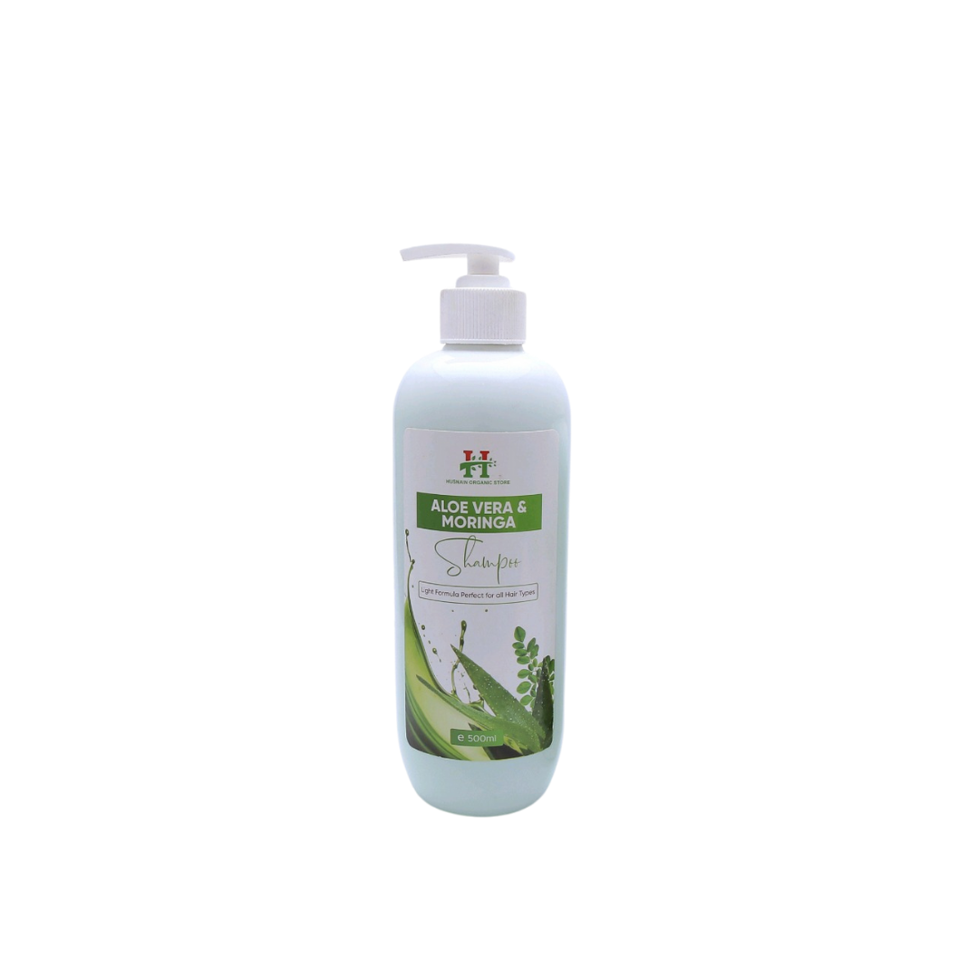 Aloe Vera & Moringa Shampoo: Natural Oasis for Hair