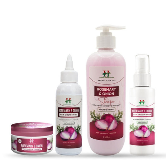 Rosemary & Onion Hair Care Collection