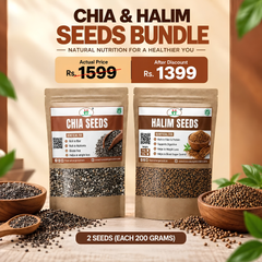 Chia Seeds & Halim Seeds Bundle