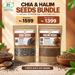 Chia Seeds & Halim Seeds Bundle